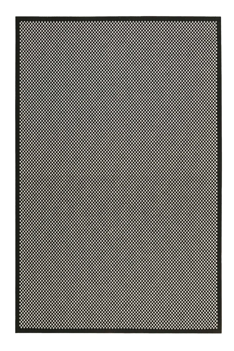Esprit Wendeteppich Schwarz Weiß Kurzflor "Paulsen"