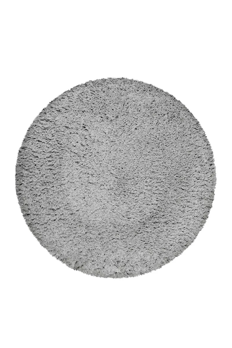 Esprit Teppich Rund grau weich soft & nachhaltig "Yogi"