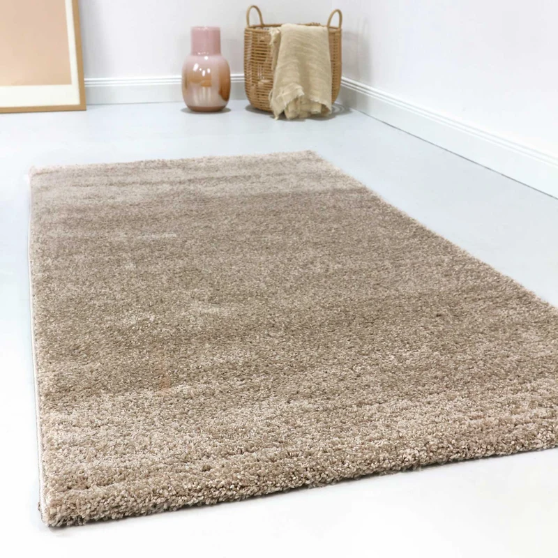 Esprit Teppich Sand Beige Kurzflor "California"