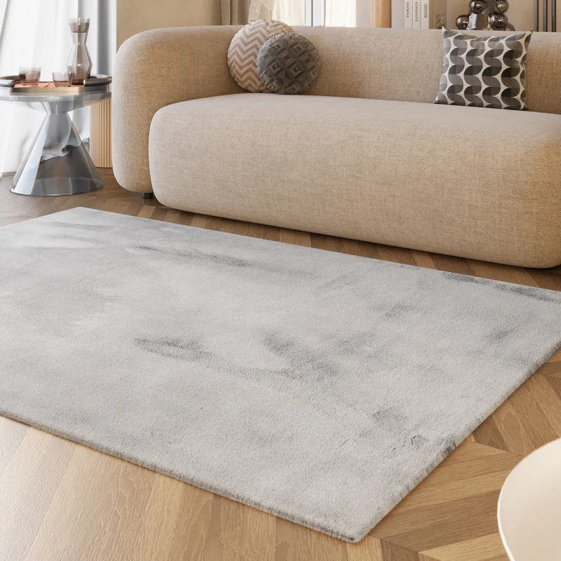 Esprit Teppich Greige und sehr flauschig Hochflor "Alice"