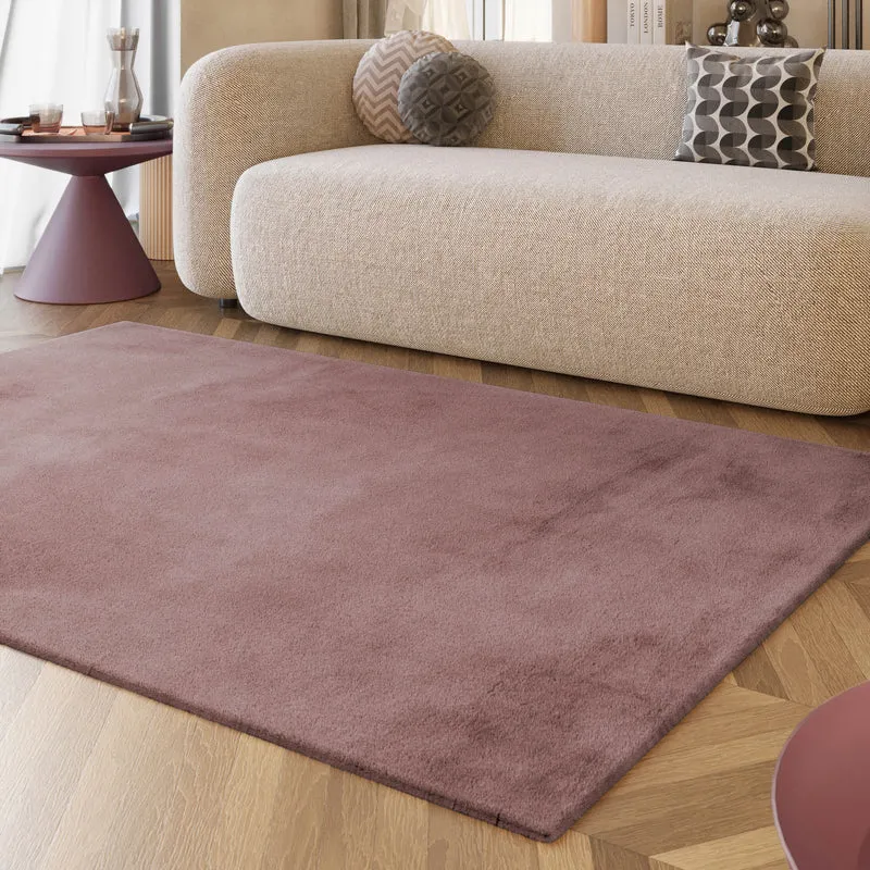 Esprit Teppich Altrosa und sehr flauschig Hochflor "Alice"