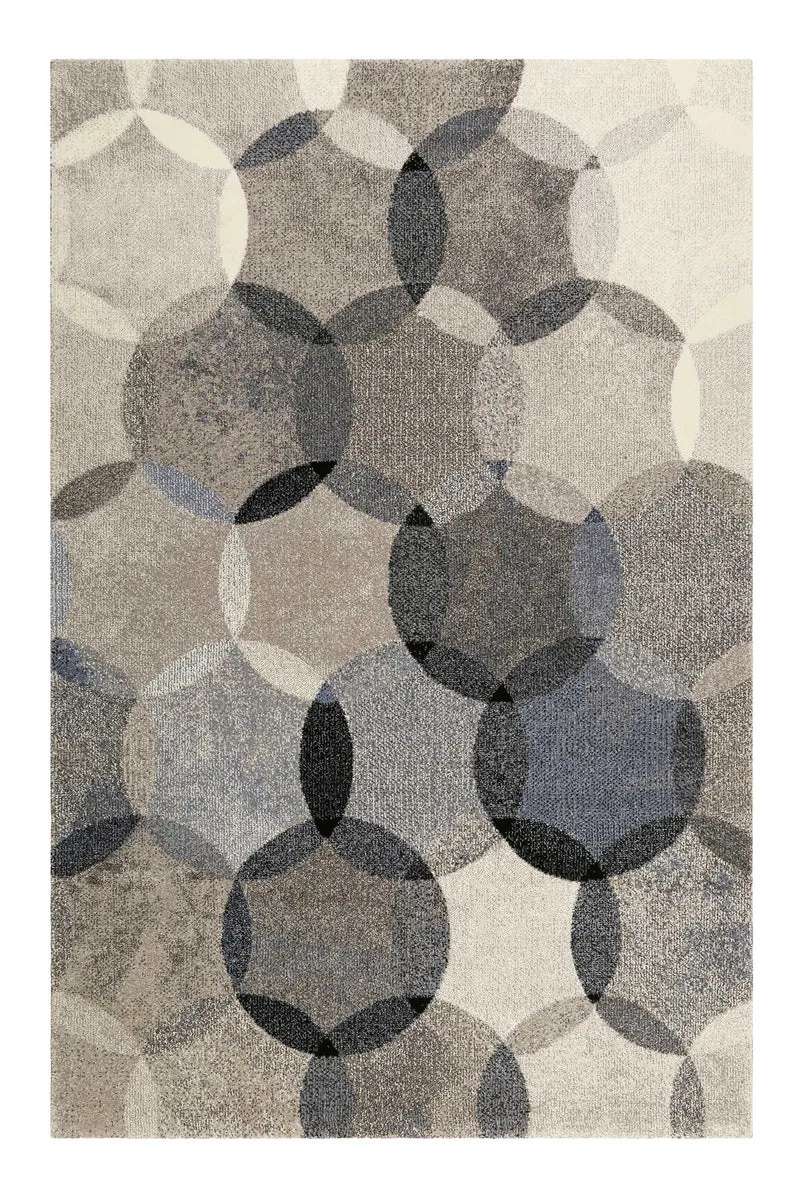 Esprit Teppich Blau Grau "Modernina"