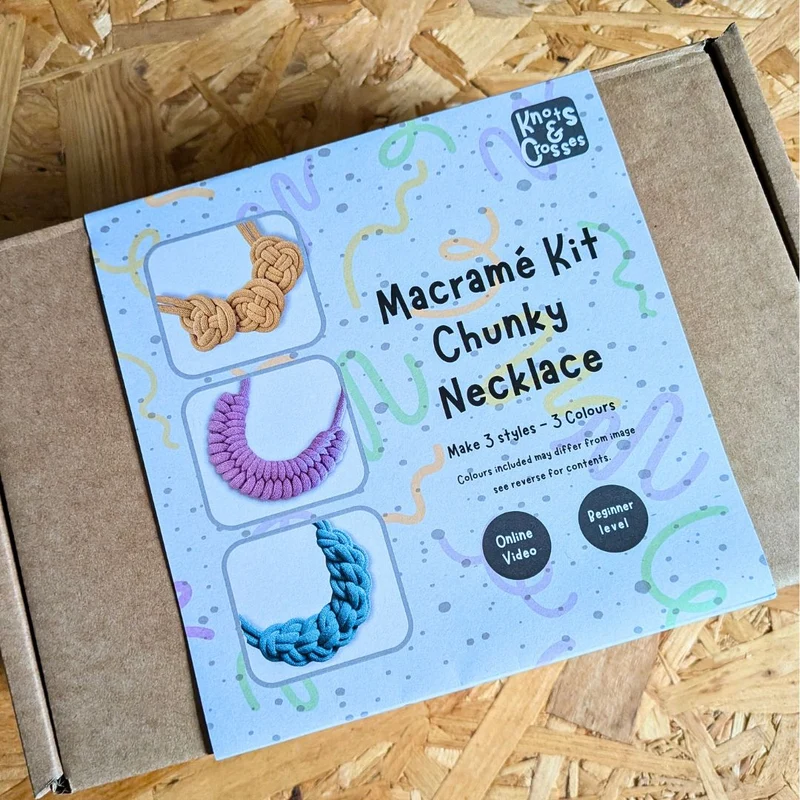 Macrame Necklace Craft Kit