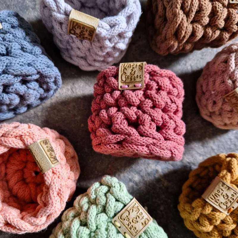 Tiny Crochet Basket