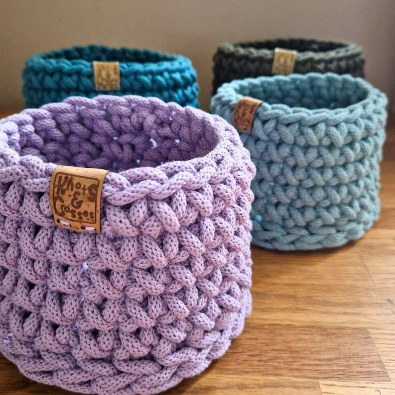 Small Crochet Basket