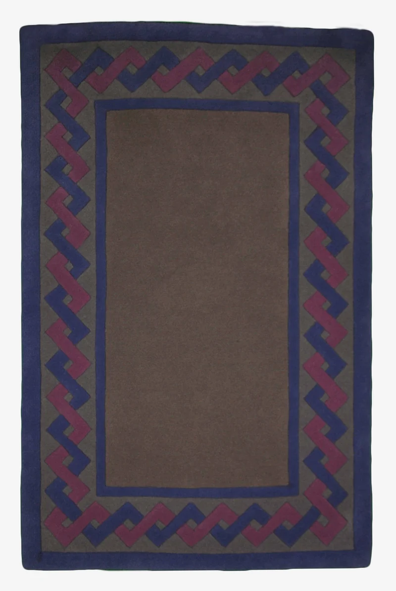 Dikla Classic Borde - 99555 - Grau, lila - 120 x 180 cm