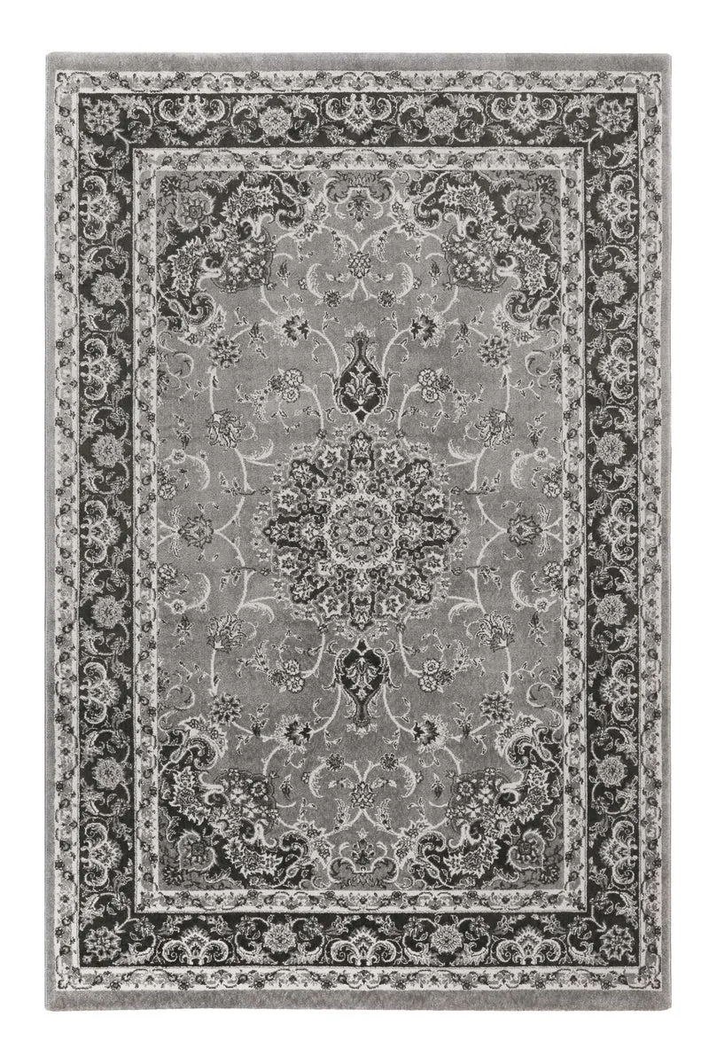 Teppich Grau Anthrazit Kurzflor "Bristol" WECONhome