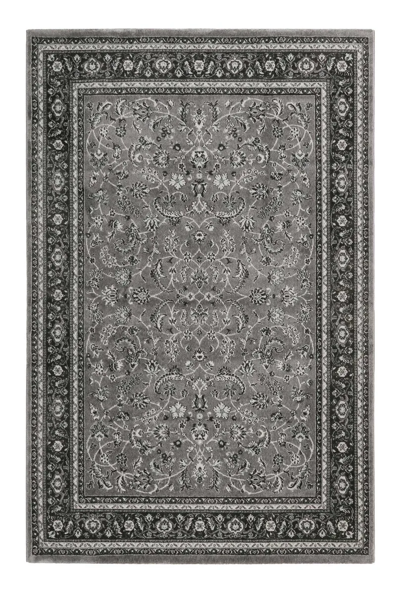 Teppich Grau Anthrazit Kurzflor "Oxford" WECONhome