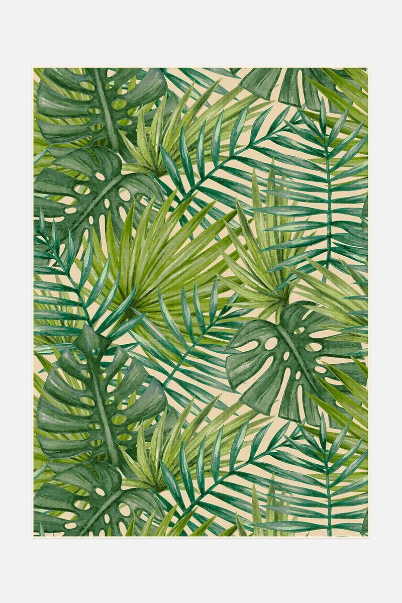 Outdoor Palme Natur Teppich