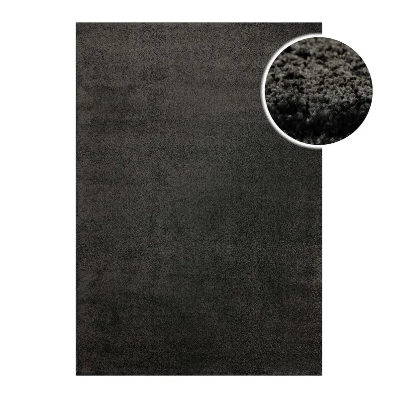 Kurzflorteppich Anthrazit "Nova" WECONhome Basics