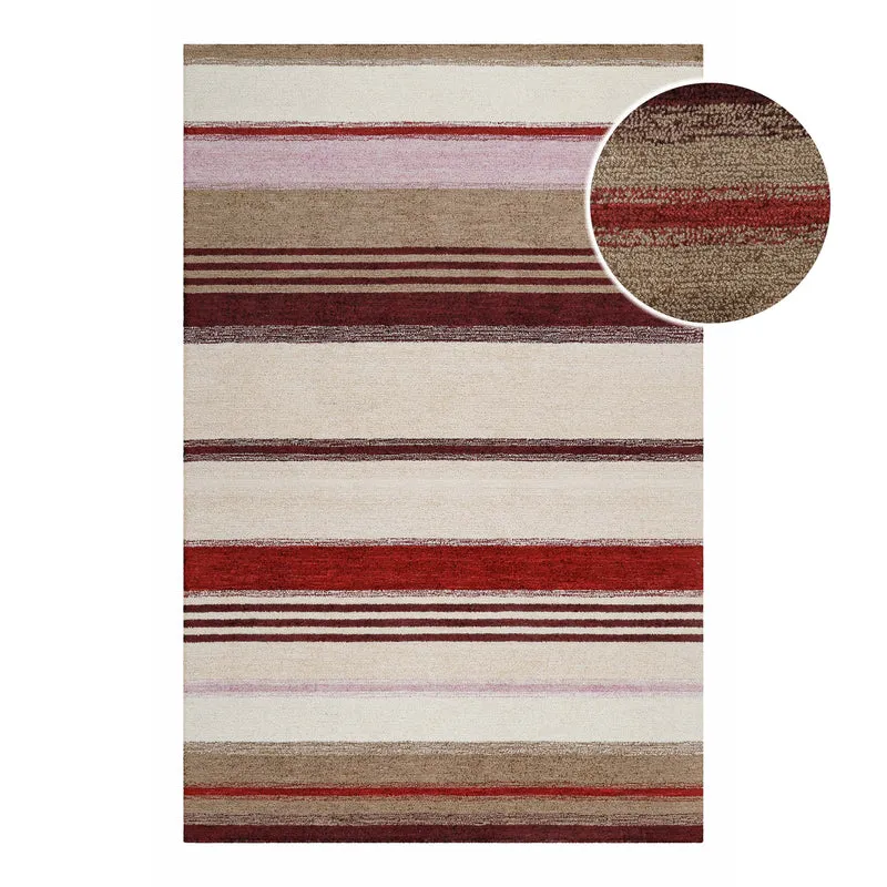 Kurzflorteppich Beige Multi "Petrol" WECONhome