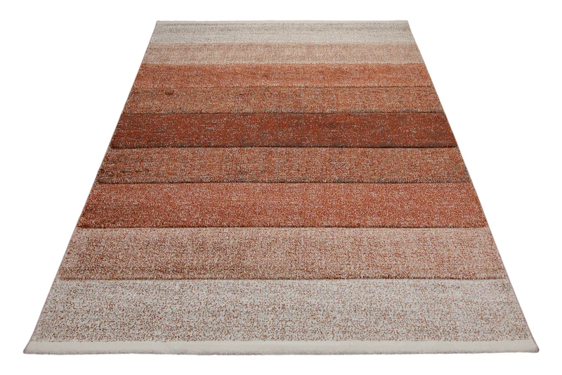 160x230 Teppich Wohnzimmer Rust zu Hell