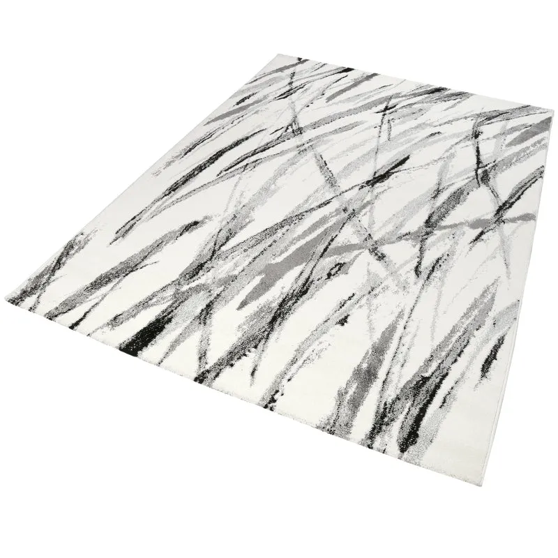 Teppich 160x230 Wohnzimmer Weiß Modern