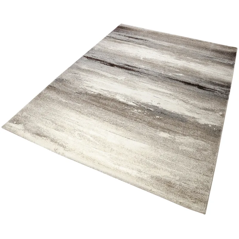 Teppich 160x230 Wohnzimmer Neutrale Töne Farbverlauf