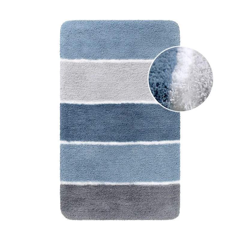 Badteppich Rauch Blau "Rio Marina" Homie Living