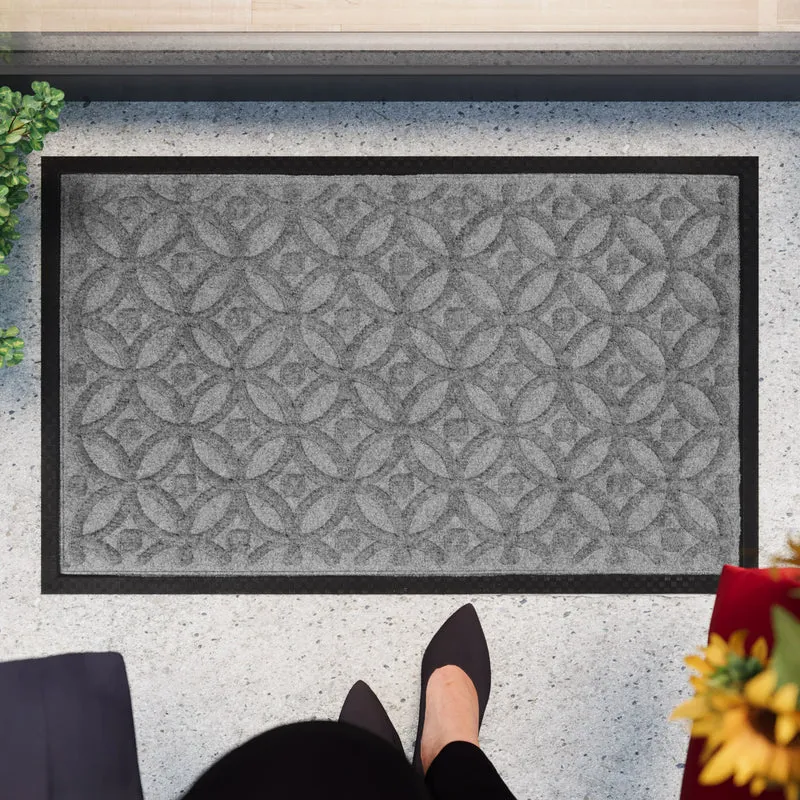 Fußmatte Hellgrau "Midnight Mosaic" WECONhome