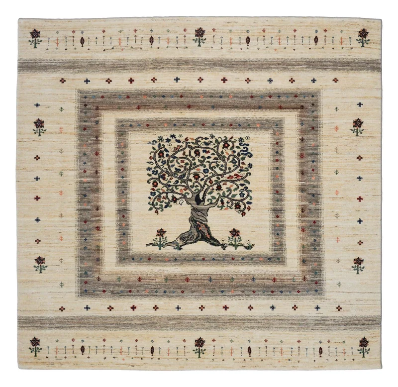 Indischer Gabbeh | 200 cm x 193 cm | Nr. Z-4599