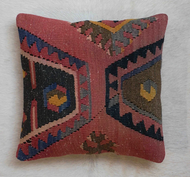 Kelim Kissen | 40 cm x 40 cm | Nr. K_8318