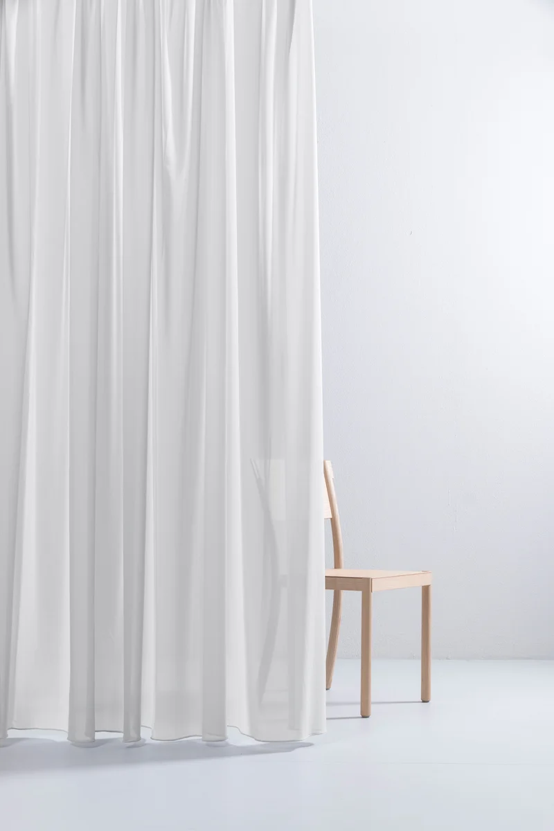 Luxury Sheer Curtains "Georgette" in Naturale Colour