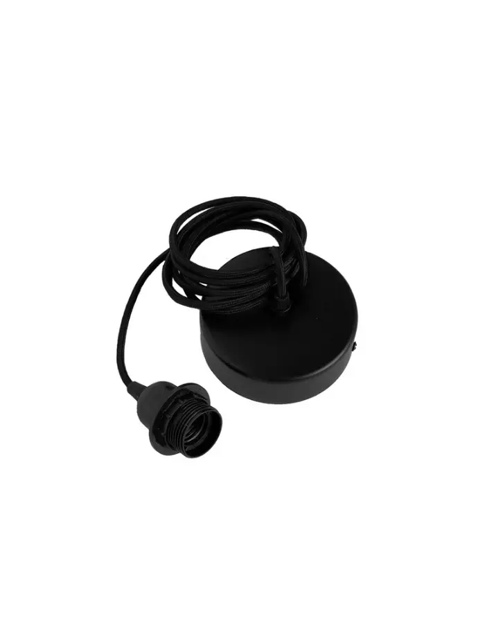 "CR Ceiling Rose Kit" by SOWDEN - Black