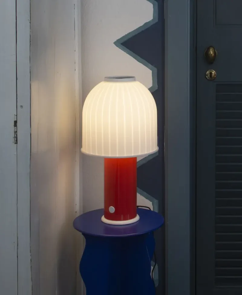 "TL7 Portable Lamp" by SOWDEN - Red / White
