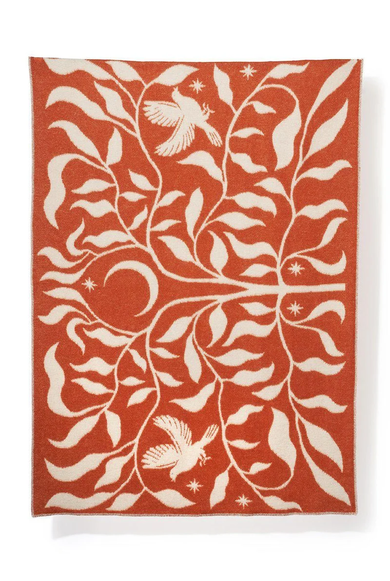 "Dionysus One" Wool Blanket by George Greaves
