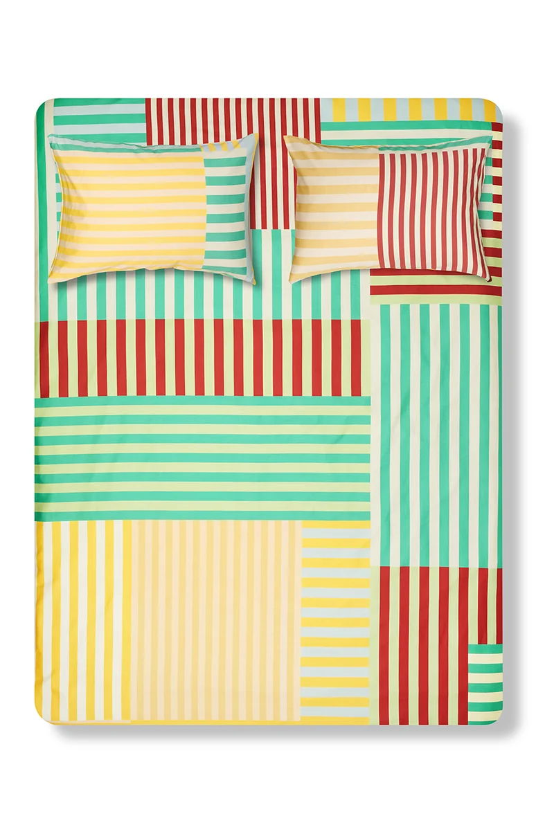Artist Bedding "Aligned 2" by Céline Cornu