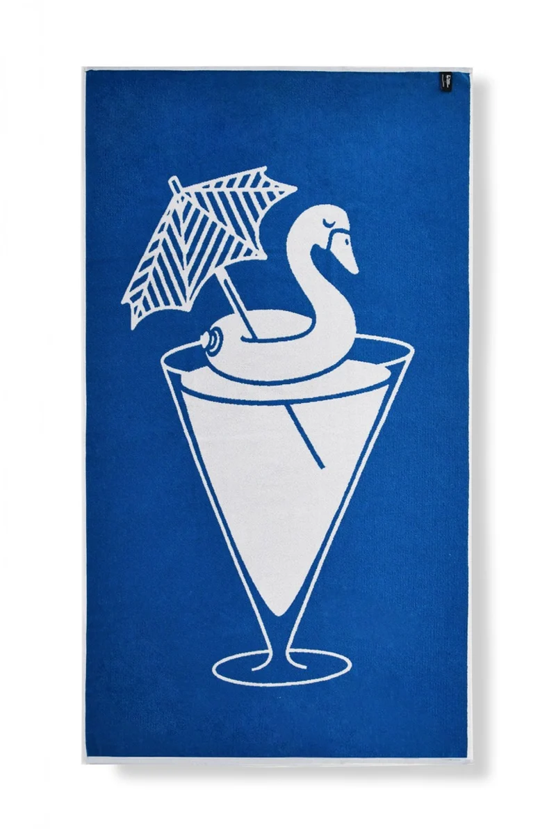 Beach Towel "Spritz" by ZigZagZurich x Tiefenentspannt - XL 100% Cotton