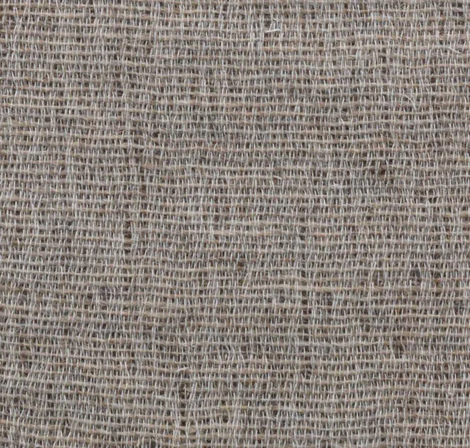 Wool & Cotton Curtains "Mona" in Taupe