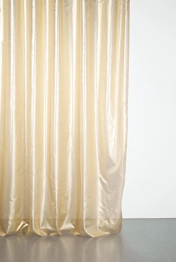Metallic Gold Curtains "Cyber 3025"