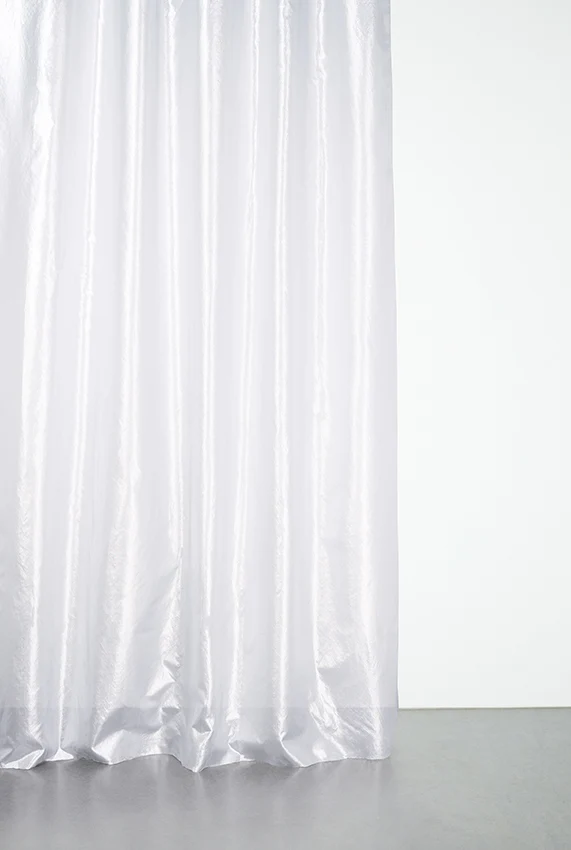 Metallic Silver Curtains "Cyber 3025"