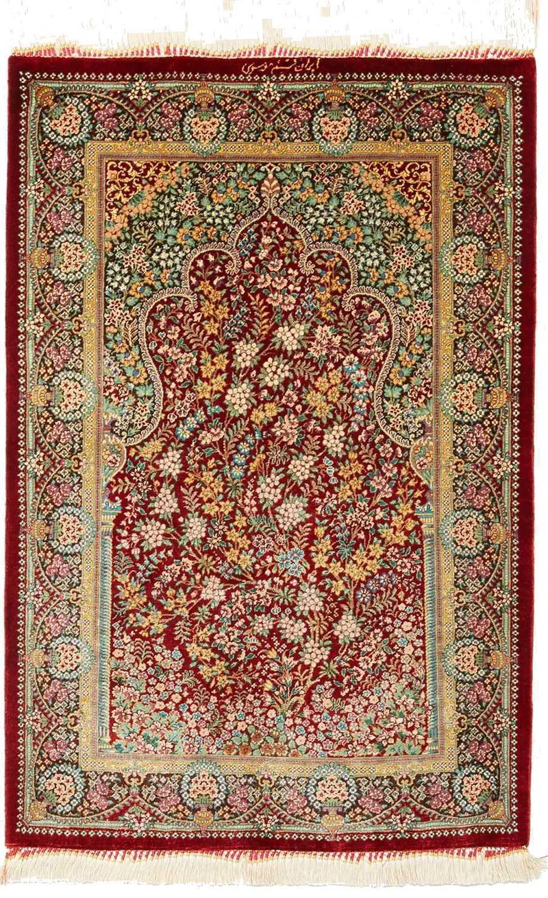Ghom aus reiner Seide | 87 x 58 cm | Nr. 12-271337
