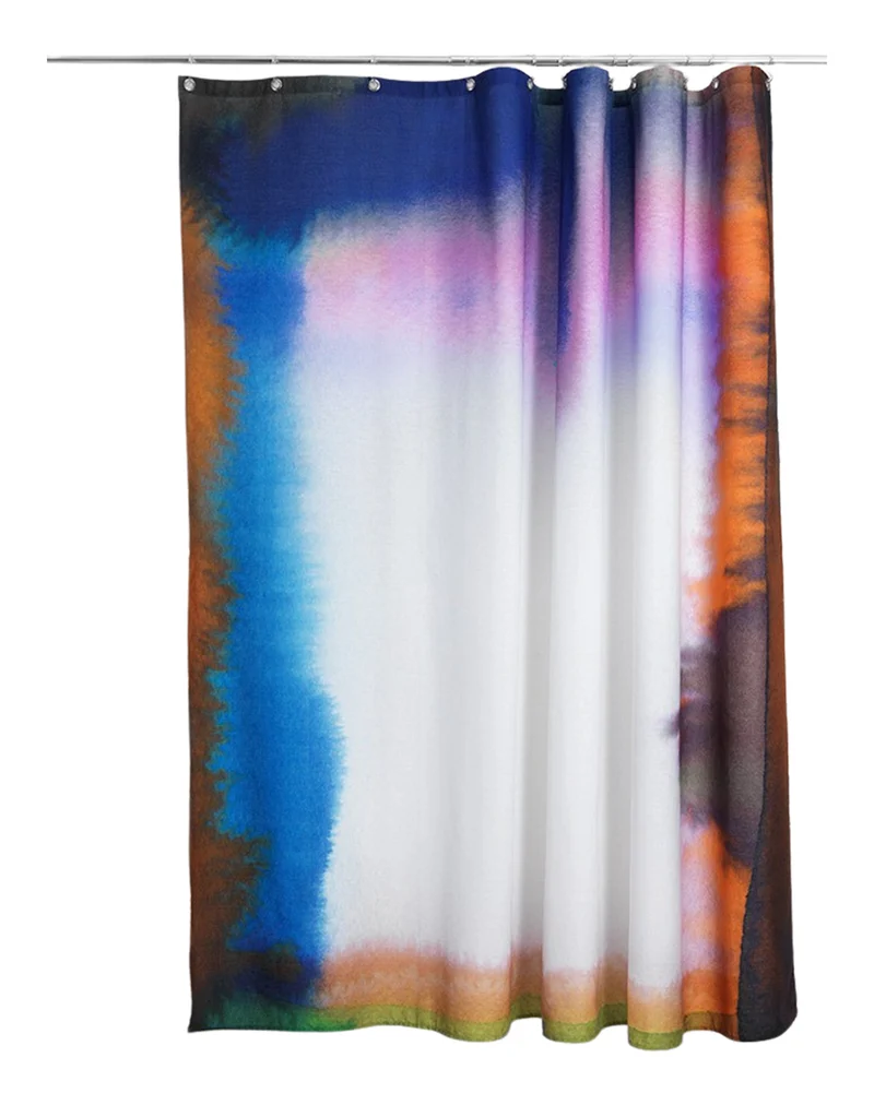 Artist Cotton Shower Curtain "Heep" by Julia Heuer