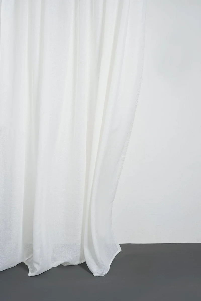 Linen Curtains in Cream Color