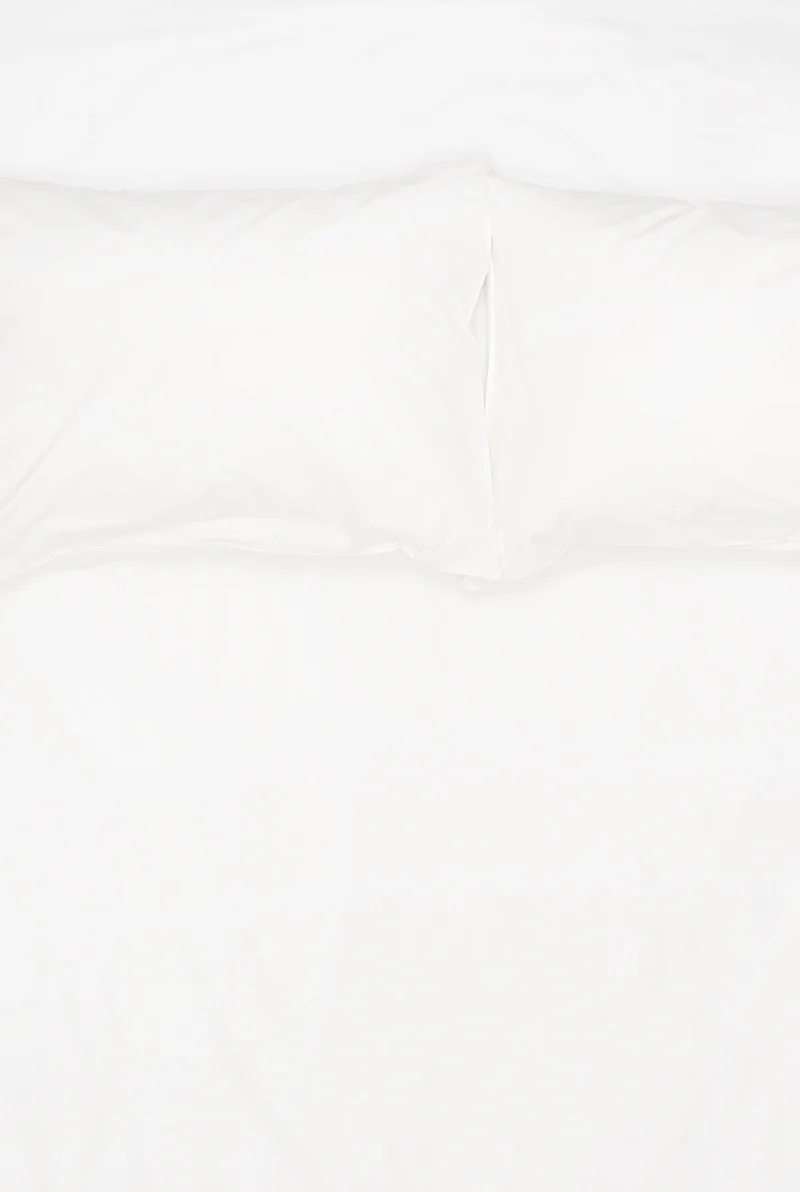 Pima Cotton Percale Bedding in Cream Color