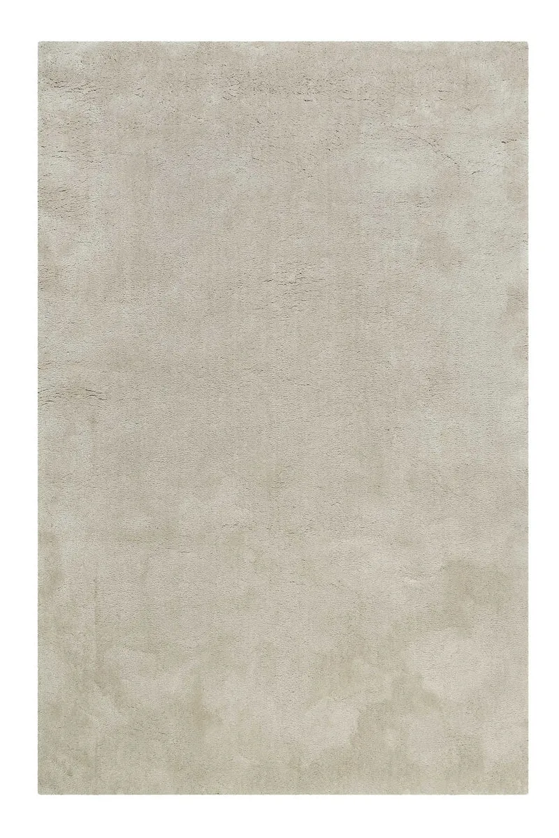 Teppich Beige Grau Hochflor "Emilia" WECONhome Basics