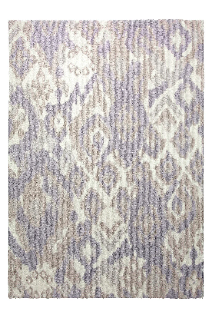 Handgearbeiteter ESPRIT Teppich beige fliederfarben "Cove"