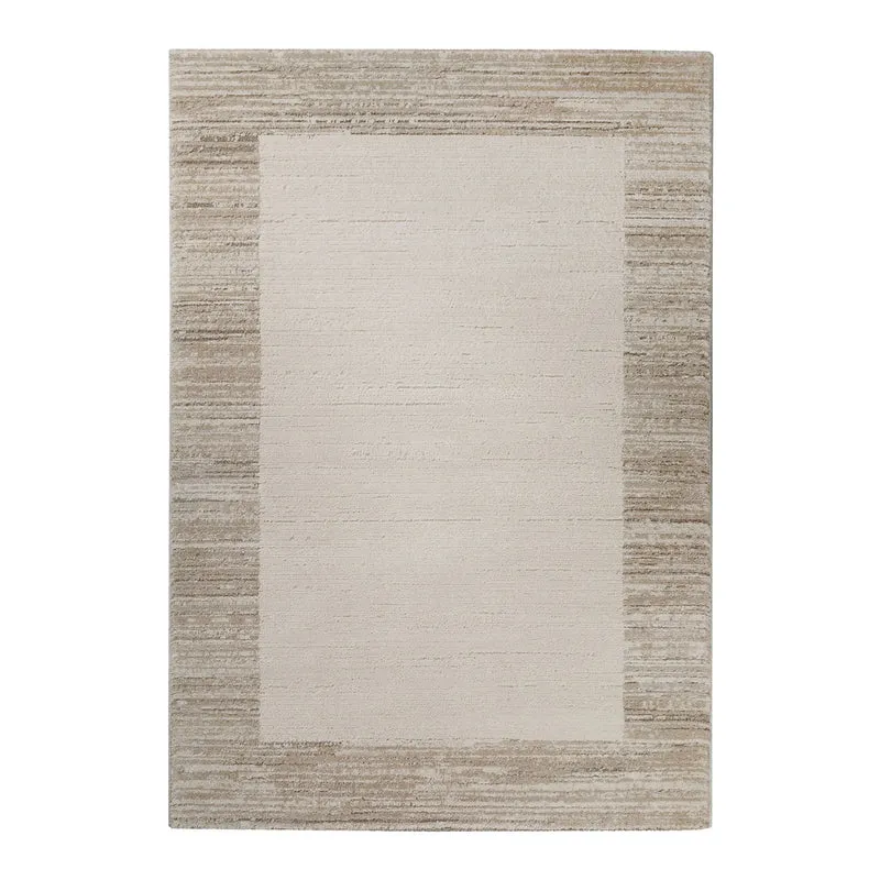 Kurzflor Teppich Creme Beige "Thorben" WECONhome