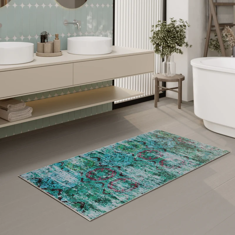 Badteppich Türkis "Beach Front" WECONhome