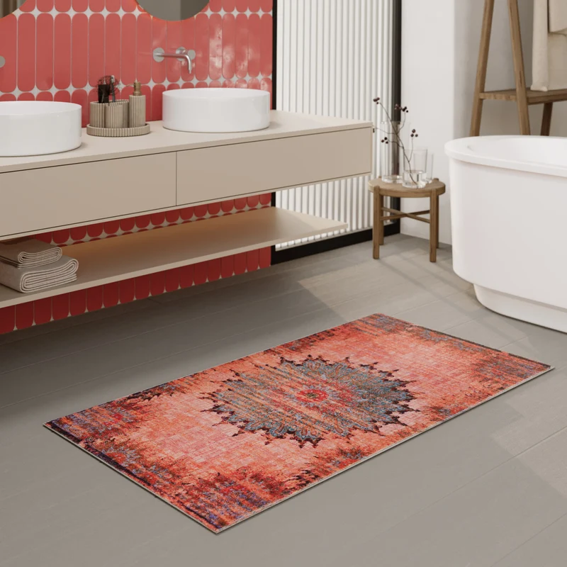 Badteppich Rot "Healing" WECONhome