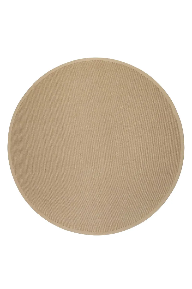 Teppich Rund Natur aus Jute "Hugo one" WECONhome