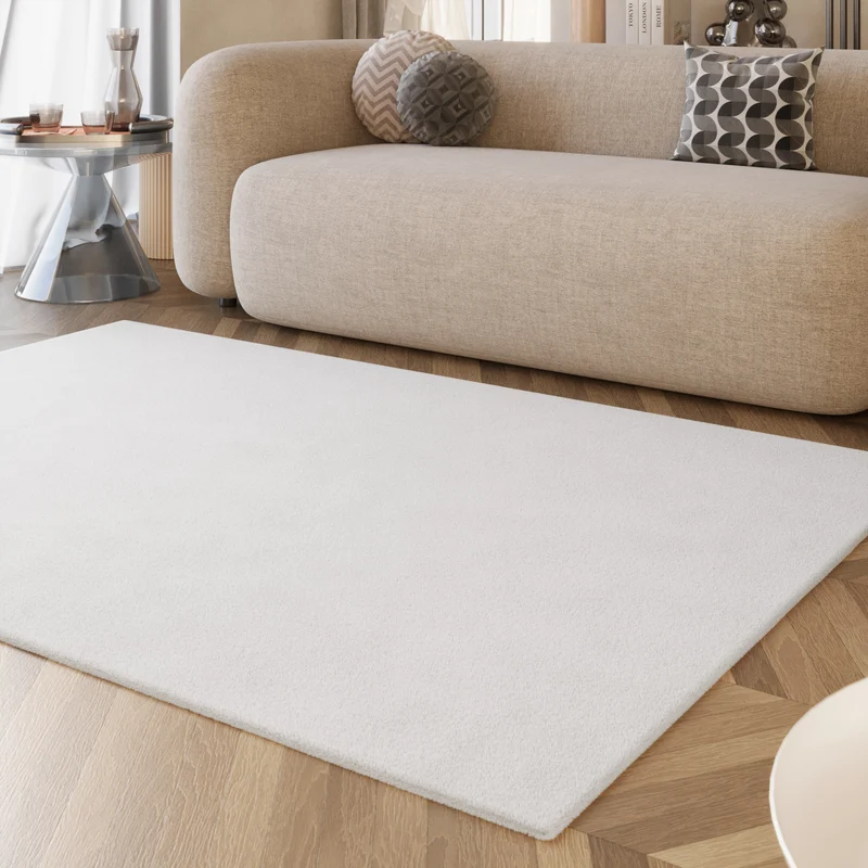 Esprit Teppich Weiß und sehr flauschig Hochflor "Alice"