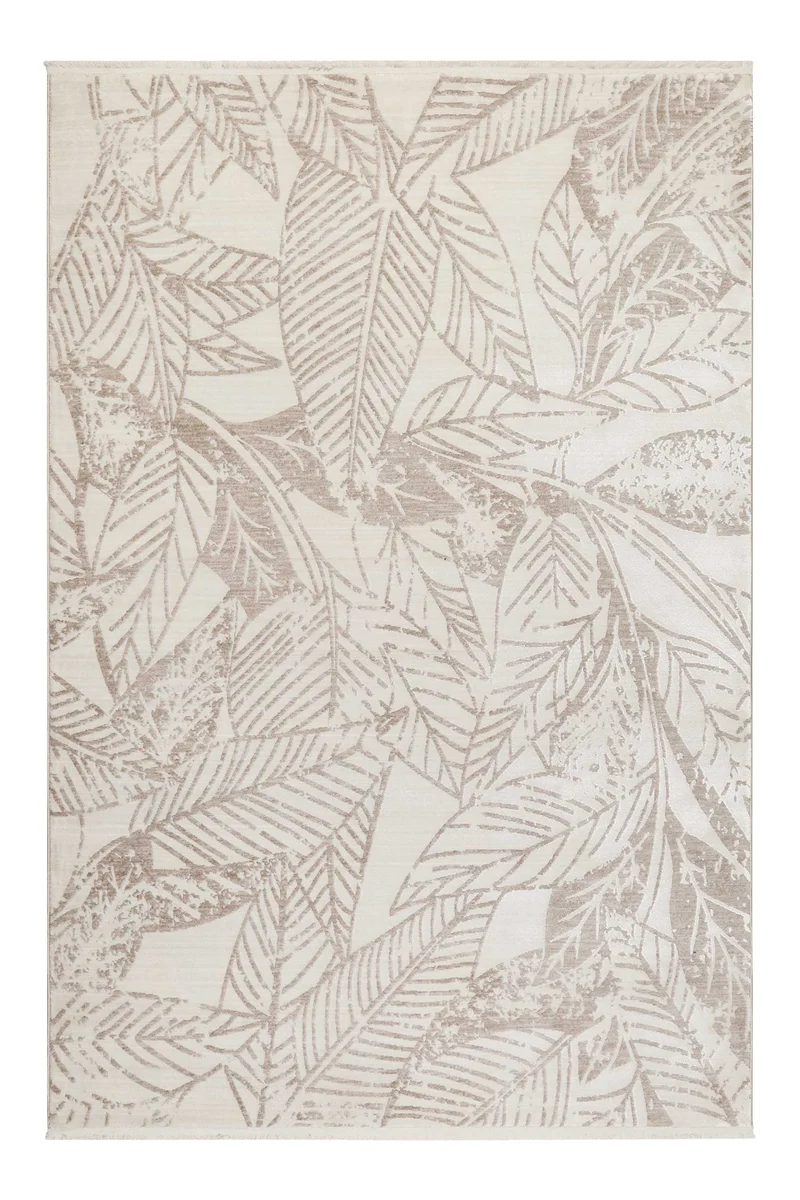 Esprit Kurzflor Teppich Beige Creme "Inga"