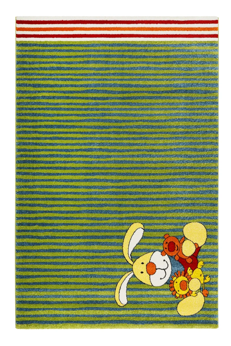 Sigikid Kinderteppich Grün "Semmel Bunny"