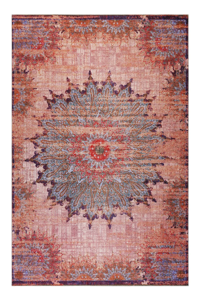 Teppich Rot Vintage "Rooftop" WECONhome
