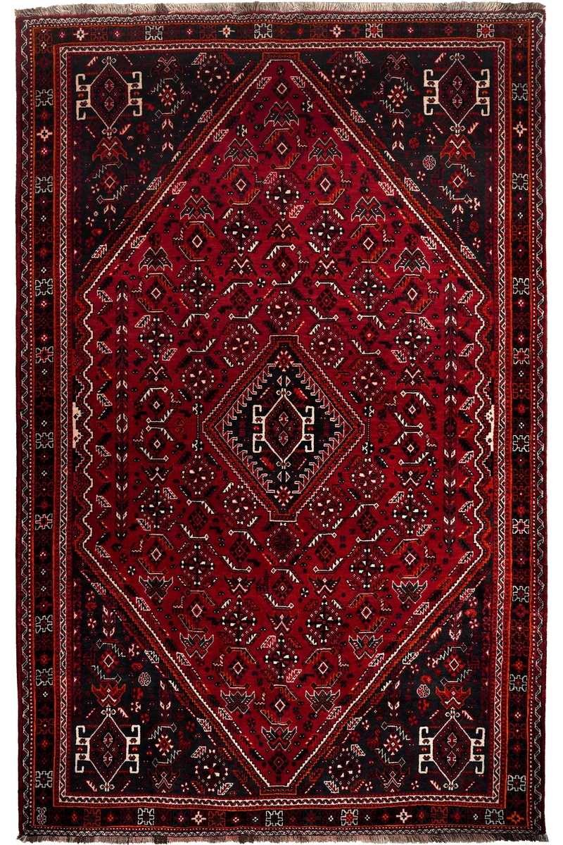 Gashgai · Handgeknüpft – Rot, 272x173 cm