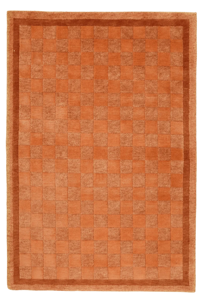 Nepal · Handgeknüpft – Orange, 178x123 cm