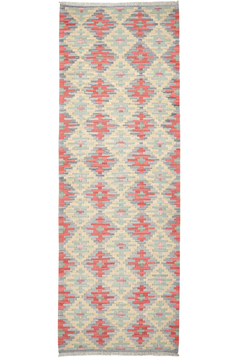 Kelim Gashgai · Handgewebt – Bunt, 238x80 cm