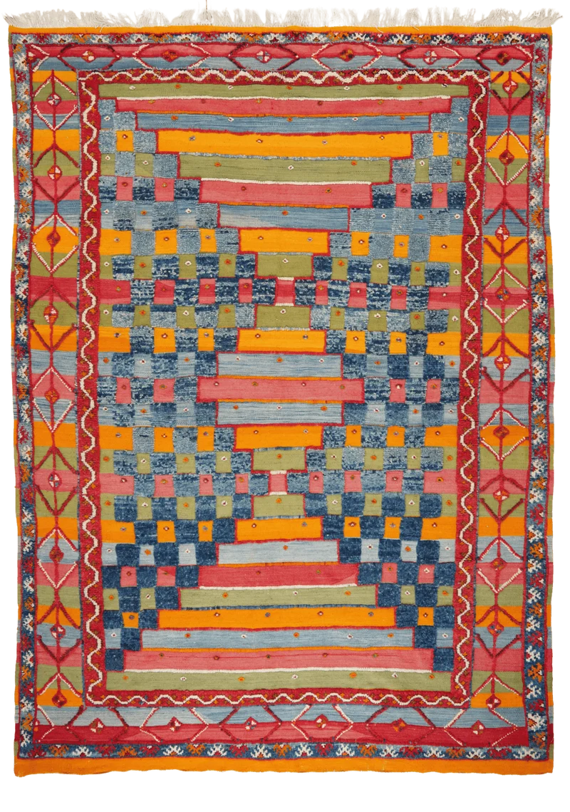 Marokko · Handgeknüpft – Bunt, 267x195 cm