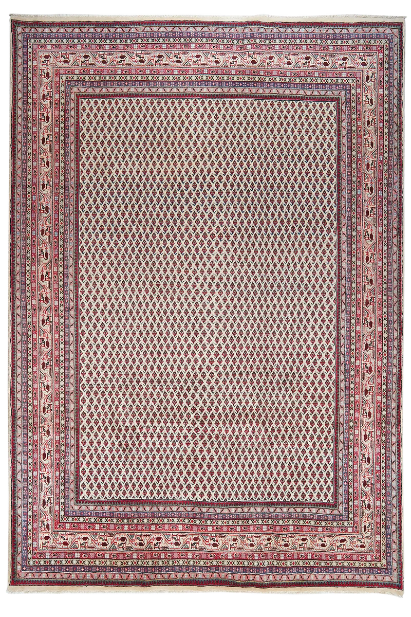 Sarough · Handgeknüpft – Beige, 324x222 cm